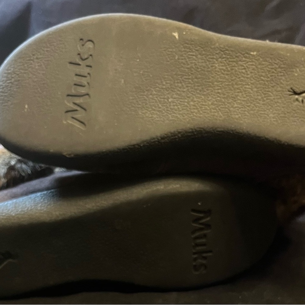 Mukluks Brown Suede with Rabbit Fur Boots - 6 - Picture 4 of 7